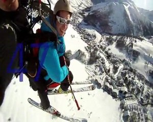 Bapteme parapente hiver à Saint Sorlin d'Arves