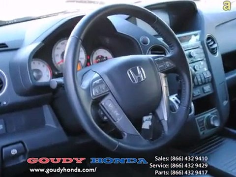 Honda Certified 2009 used Honda Pilot Los Angeles by Goudy Honda