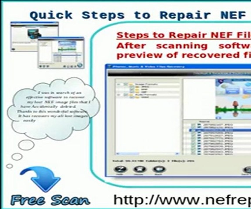 NEF Repair: Quick way to access NEF files