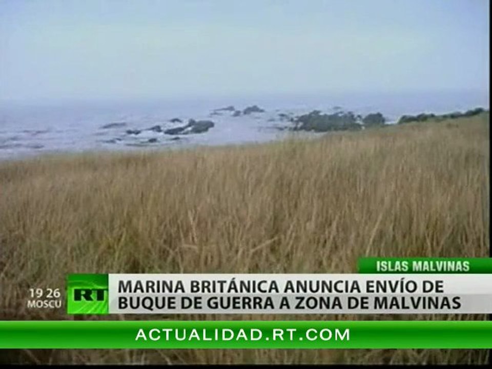 Londres envía un buque de guerra a las Malvinas 