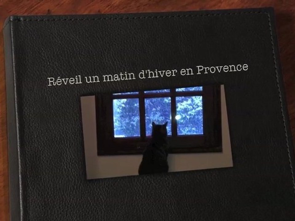 Réveil un matin d'hiver en Provence