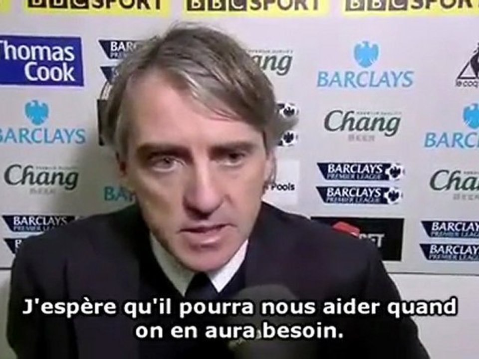 Mancini : "Tévez ? Pas un problème"