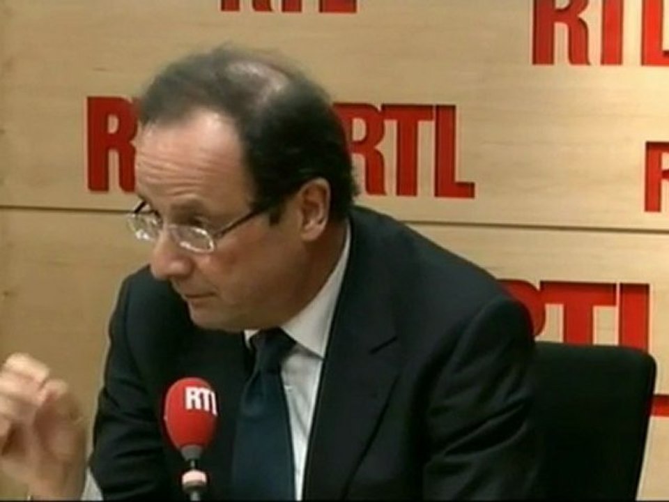 François Hollande, candidat socialiste à la Présidentielle, répondait aux questions des auditeurs de RTL mercredi matin