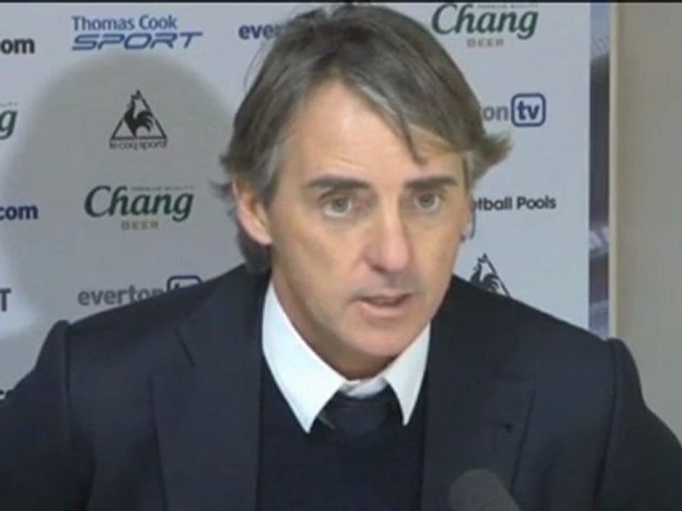 ManCity - Mancini accetta la sconfitta