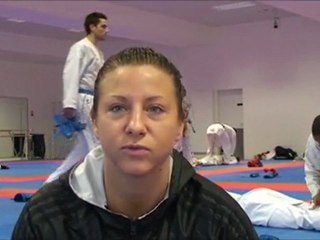 Interview d'Alexandra Recchia - Stage Equipe de France -  29 Janvier 2012