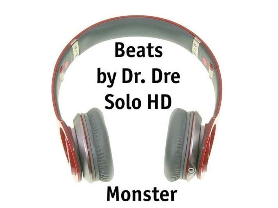 Monster Beats by Dr Dre Solo HD (PRODUCT)RED