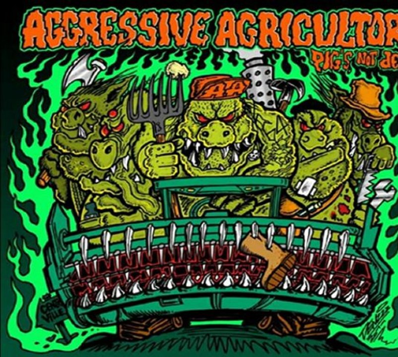 Aggressive agricultor - v'la le facteur