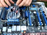 MSI P55-GD80 P55 LGA1156 Core i5 Motherboard Unboxing  Linus Tech Tips