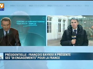 Les 20 engagements de François Bayrou