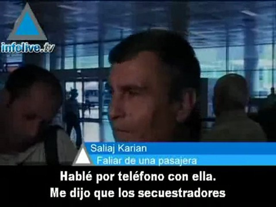 Fallido secuestro de avión