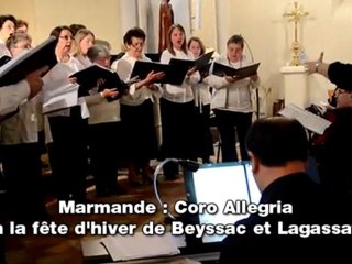 Marmande: chorale Coro Allegria
