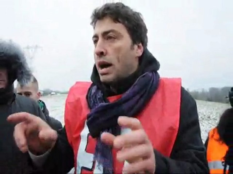 Hôtel-Dieu du Creusot : RCEA bloquée à Montchanin le 1er février 2012