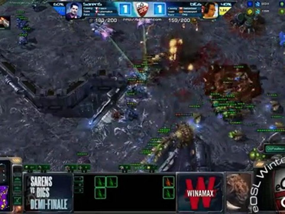 Demi-finale - SarenS vs biGs - match 3 - eOSL Winter'12