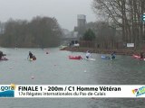 FINALE 1 (200m) C1 HOMME VETERAN - REGATE INTERNATIONALE DU PAS-DE-CALAIS 2012