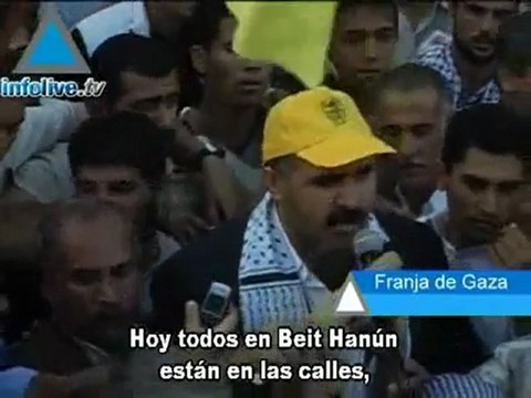 Manifestaciones multitudinarias en los territorios palestinos