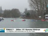 FINALE 1 (200m) K1 HOMME VETERAN - REGATE INTERNATIONALE DU PAS-DE-CALAIS 2012