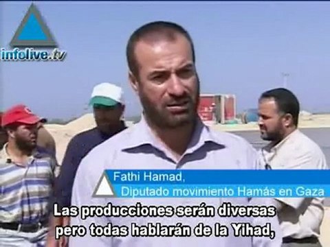 Hamás construye Ciudad de la Imagen para crear películas en Gaza