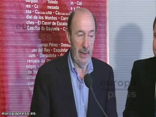 Rubalcaba satisfecho en la recta final de la campaña