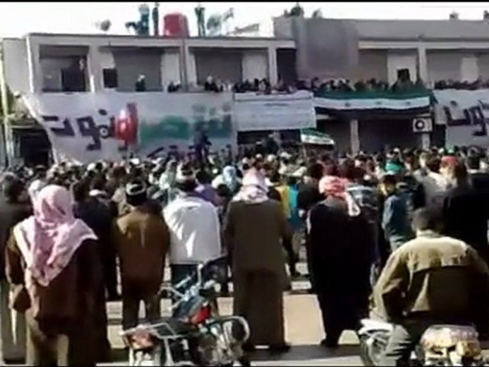 فري برس   حماة كرناز 1 2 2012 مظاهرة صباحية حاشدة 1 2 2012