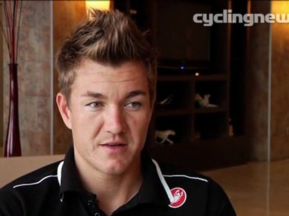 Heinrich Haussler at Garmin-Barracuda January 2012 traning camp - Part 1