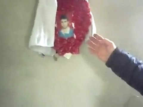 فري برس الرستن منزل مدمر بالكامل بقذيفة مدفعية الميدان 1 2 2012