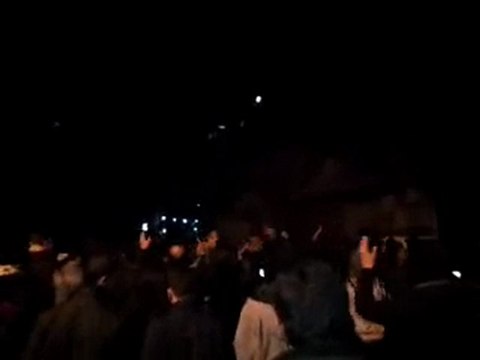 فري برس مظاهرة زملكا غوطة دمشق ردا على اقتحام البلدة 31 1 2012