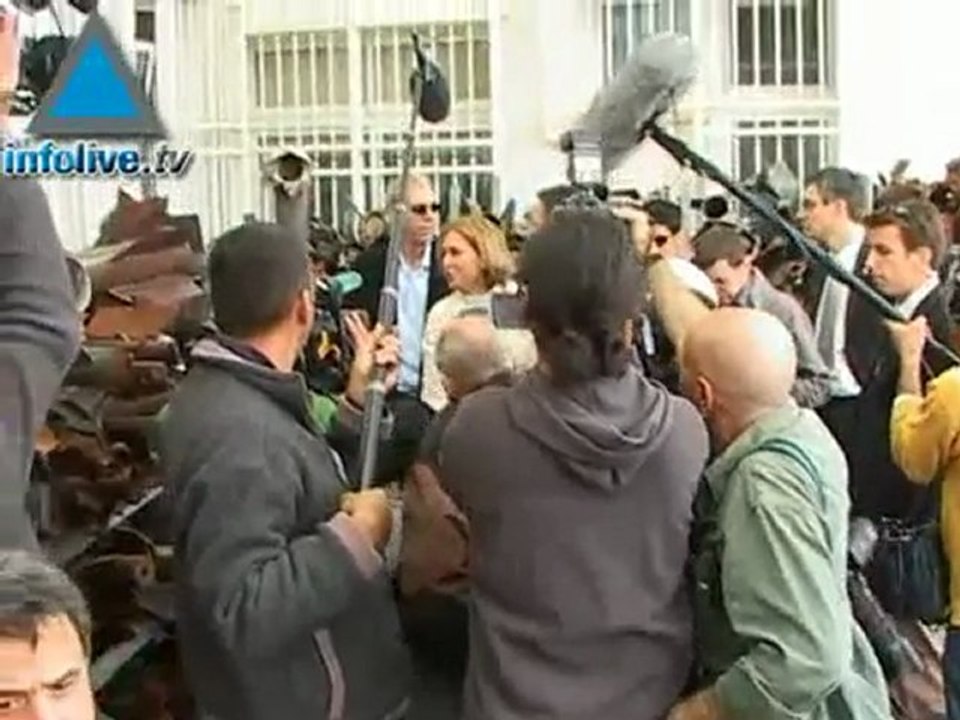 Vecinos de Sderot expresaron su angustia a Livni