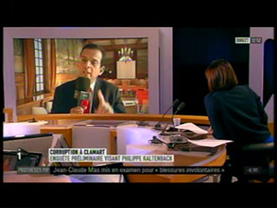 Interview de Philippe Kaltenbach sur I-télé