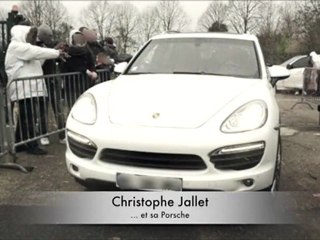 Les voitures des joueurs du PSG