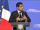 Discours de N. Sarkozy au Salon des Entrepreneurs