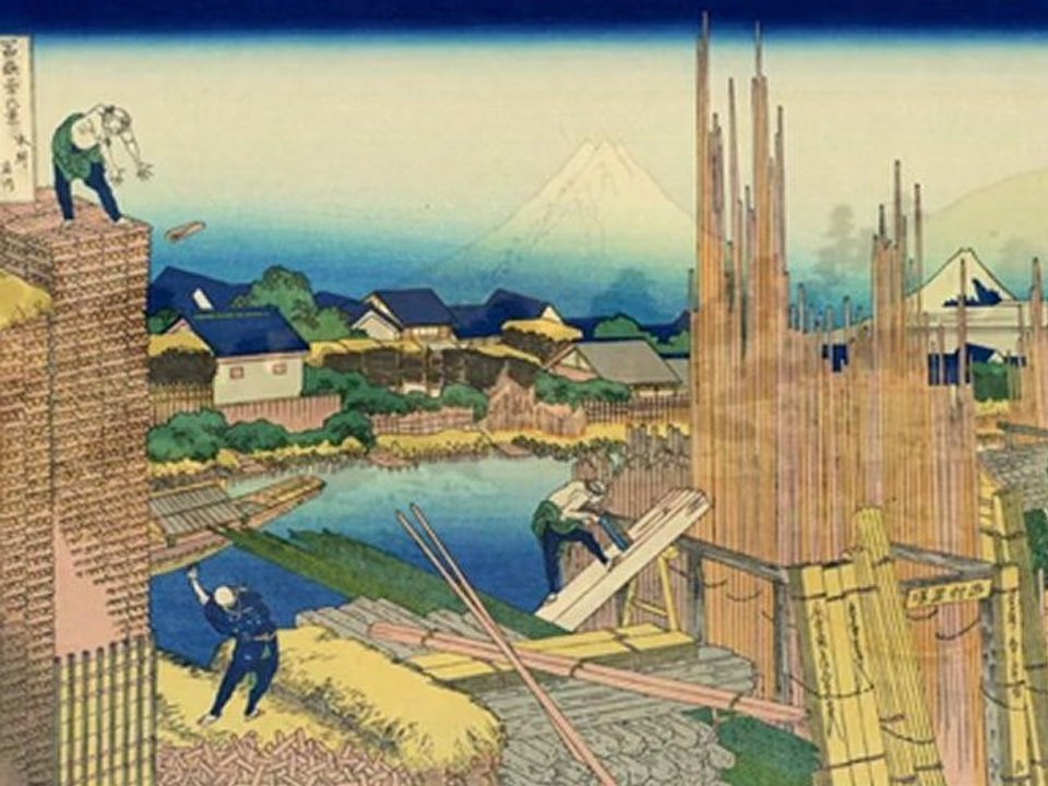 36 vues du Mont Fuji, par le site du Japon