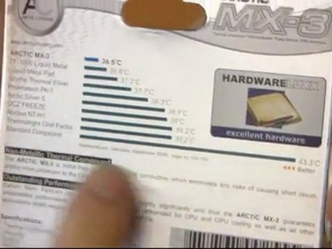 Arctic Cooling MX-3 Thermal Compound Unboxing & First Look Linus Tech Tips