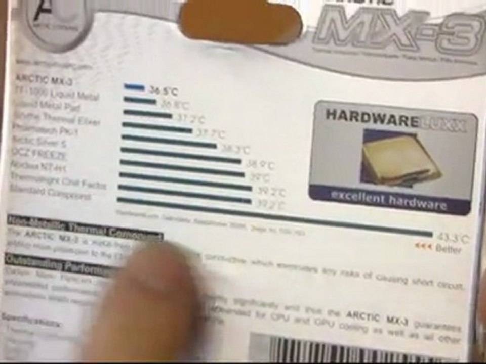 Arctic Cooling MX-3 Thermal Compound Unboxing & First Look Linus Tech Tips