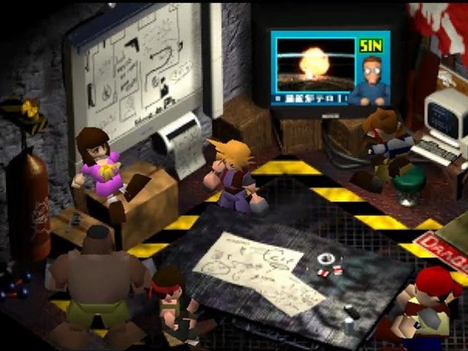 Final Fantasy 7 [2] "AVALANCHE explosive"