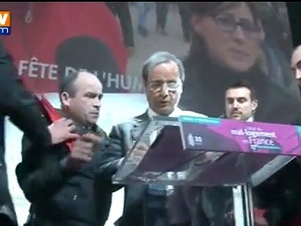Hollande enfariné fête déjà la chandeleur