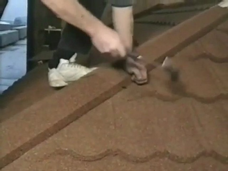 Lightweight Roof Tile Installation - Hips, Install Hip Cap