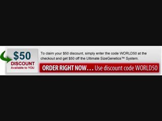 SizeGenetics Latest Discount Vouchers