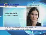 Yoani Sánchez: Son unos pocos los que deciden, quienes pueden salir de su propio país