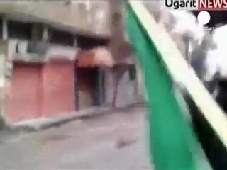 Siria: Desertores cambian balas por claveles 