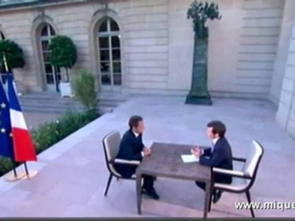 12 juillet 2010 : Sarkozy s'explique sur Woerth et Bettencourt