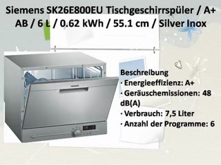 TOP 9 Mini Spülmaschine zu kaufen