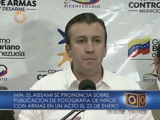 Download Video: El Aissami: No es pretexto el uso de niños armados para obras de teatro