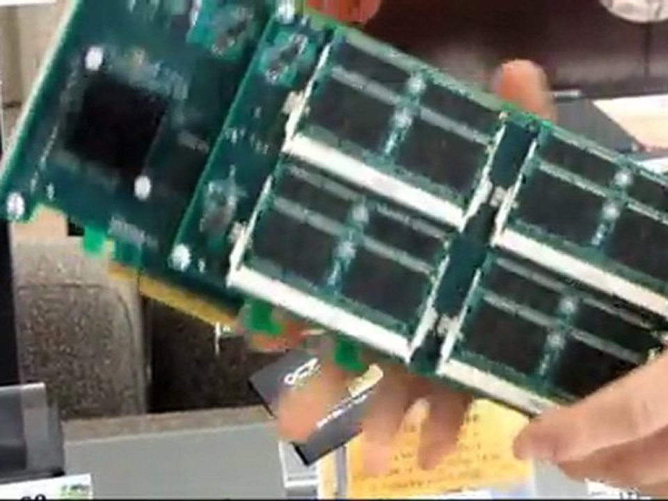 CES 2010 OCZ Suite SSD Tour Including Z-Drive P88 Linus Tech Tips