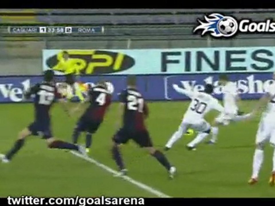 Cagliari 1-2 AS Roma