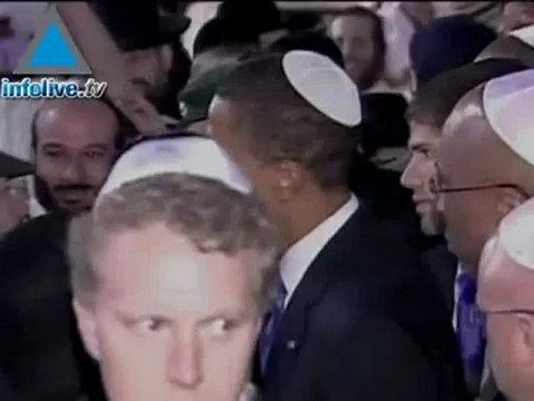 اوباما ينهي زيارتة لاسرائيل في حائط المبكى