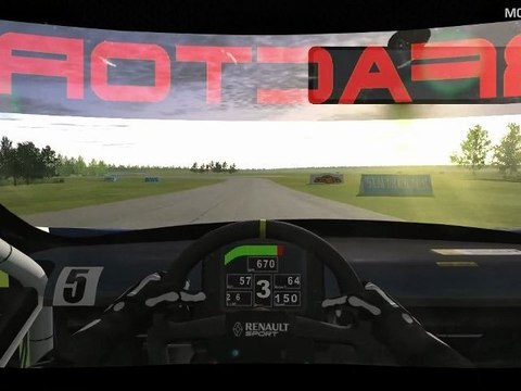 rFactor 2 Beta - Renault Megane Trophy at Putnam Park