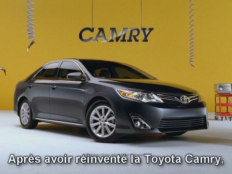 Toyota Camry - It's Reinvented (Commercial Super Bowl 2012) - (VOSTFR)
