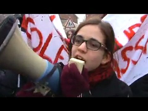 Landrecies,31 Janvier 2012 ensemble contre la casse de l'Education!