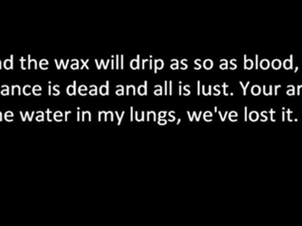 Motionless In White - City Lights  Bananamontana (Lyrics on screen)