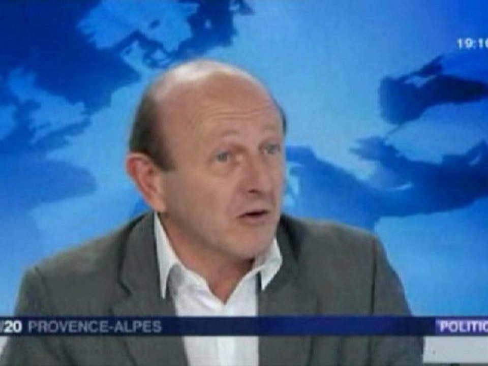 Jean-Luc Bennahmias sur France 3 PACA